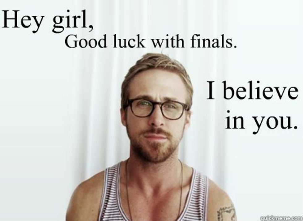 Finals Week: A Tragic Tale