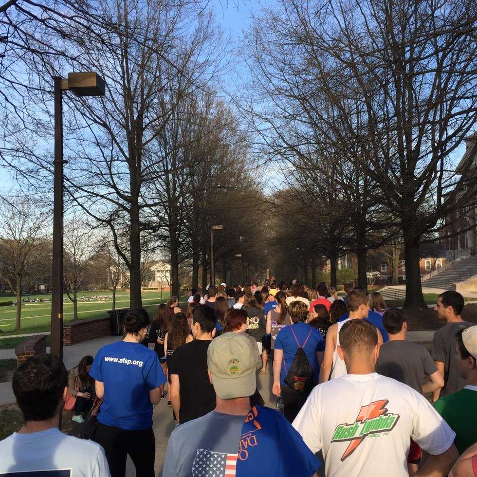 UMD's Out of the Darkness Suicide Prevention Walk Largest in Country