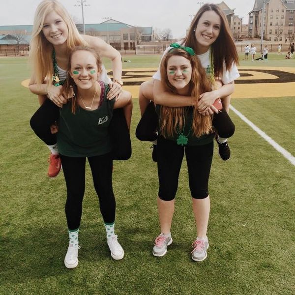 Kappa Delta Rocks Shamrock Week