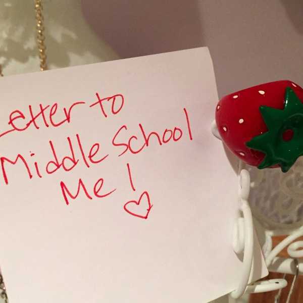 Letter to Middle School Me