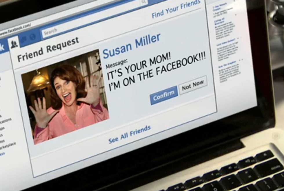 Parents Should Not Be Allowed In Facebook