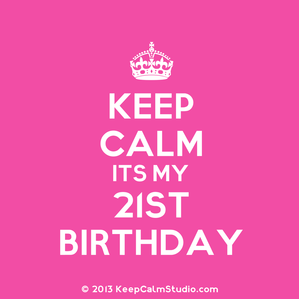 21 Thoughts I Had On My 21st Birthday