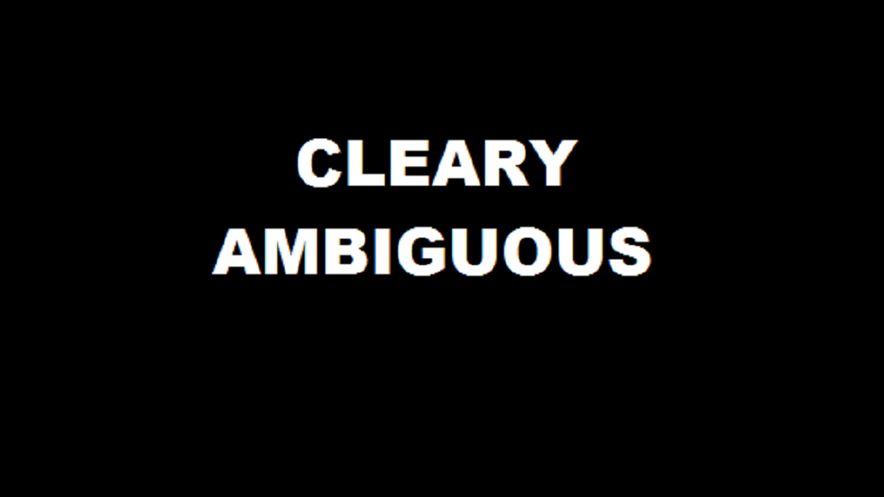 My Ambiguity Is Not Coffee Talk