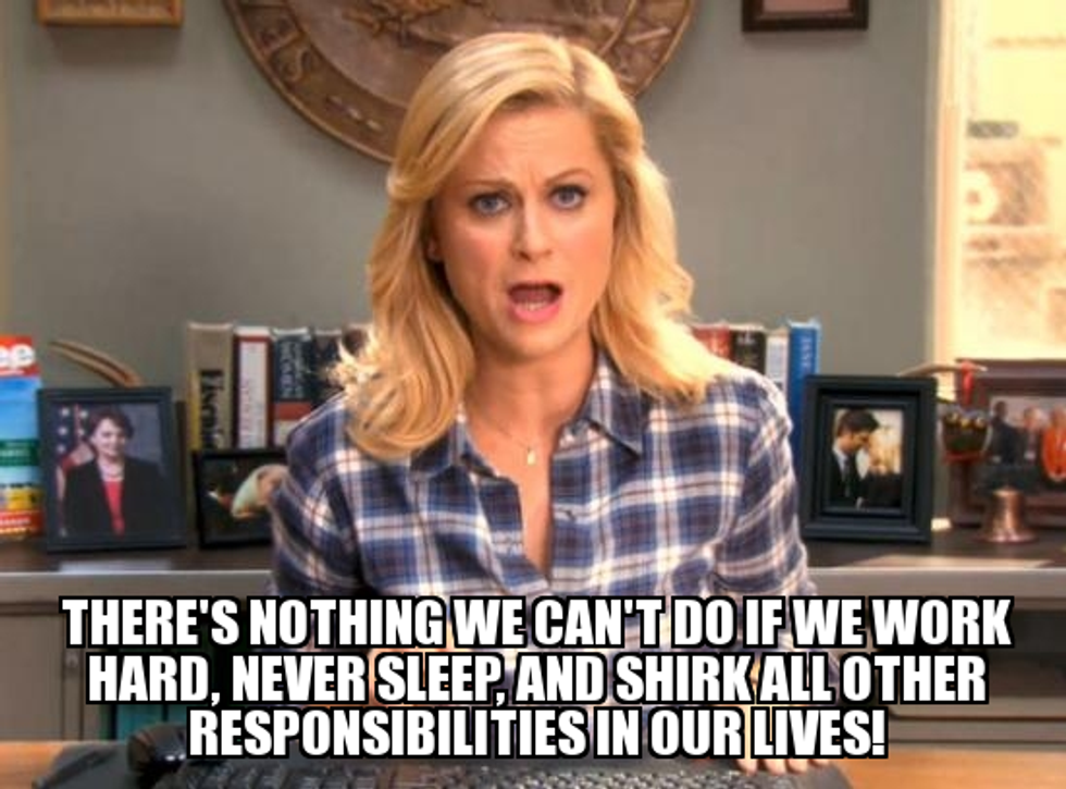 College, As Told By Leslie Knope