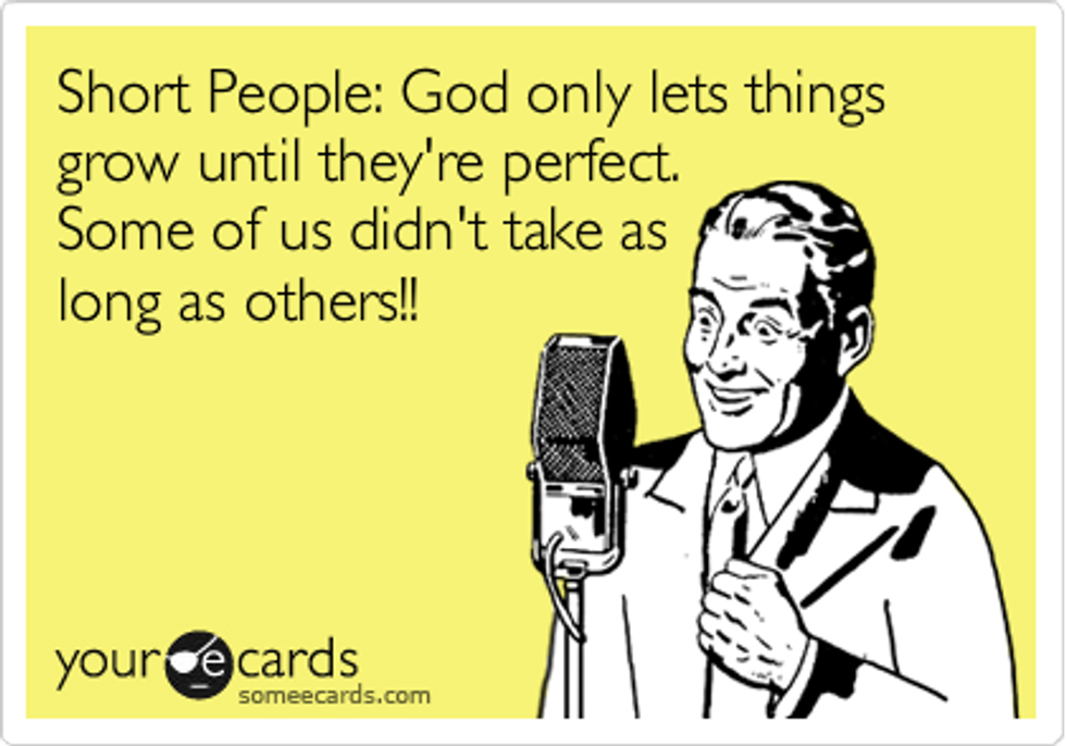 Short People Are The Best People
