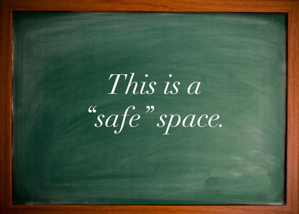 The Myth About Safe Spaces