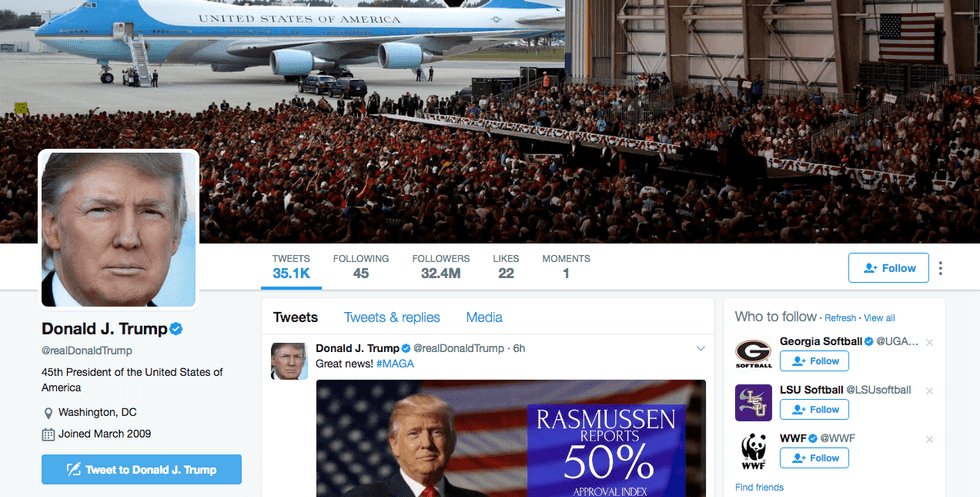 Stephen King Has Been Blocked On Twitter By The U.S. President