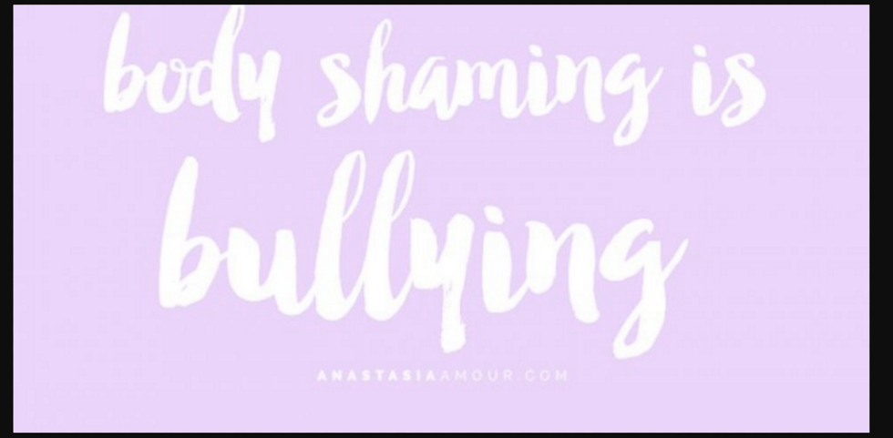 Body Shaming Needs To Stop