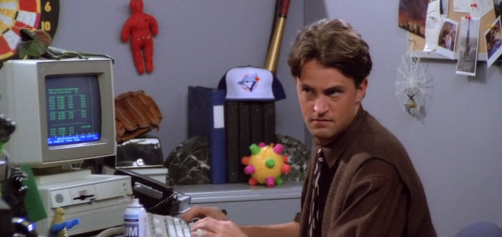The Stages Of Writing An Odyssey Article, As Told By Chandler Bing