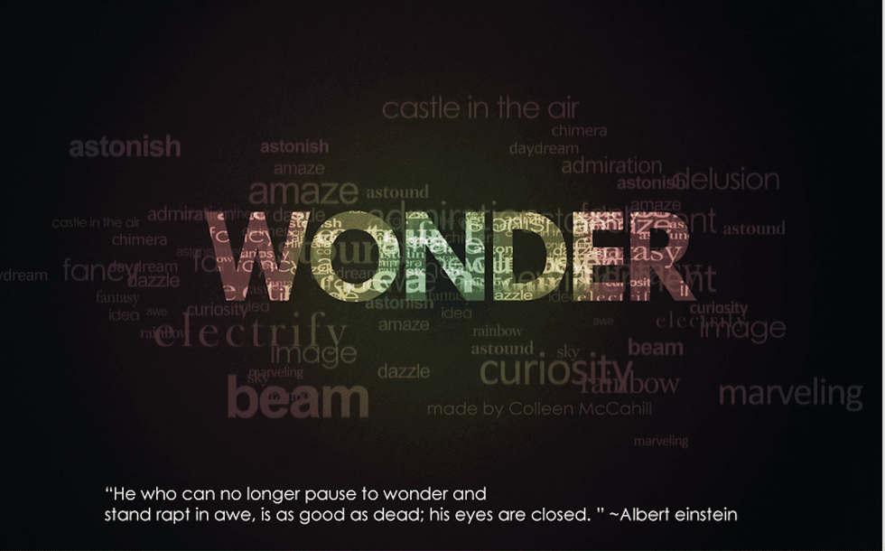 Wonder Definiton Wonder and Its Powers | The Odyssey Online