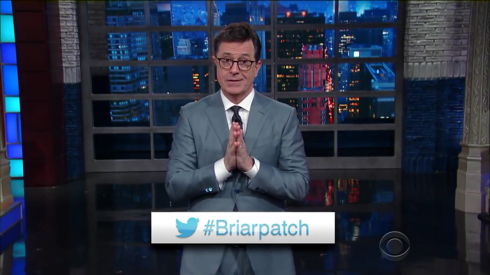 Colbert's Glorious Reaction To Trump's Insult