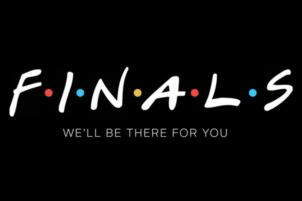 Finals Week as Told By FRIENDS