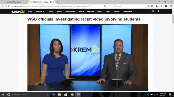 Racist Video At WSU Opens Debate About Change---But How Do We Get There?