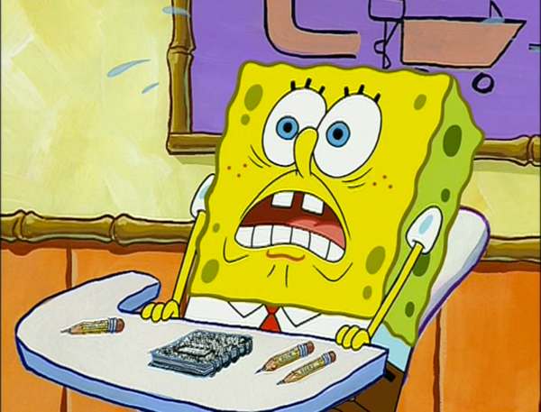 The End Of The Semester As Told By SpongeBob Squarepants