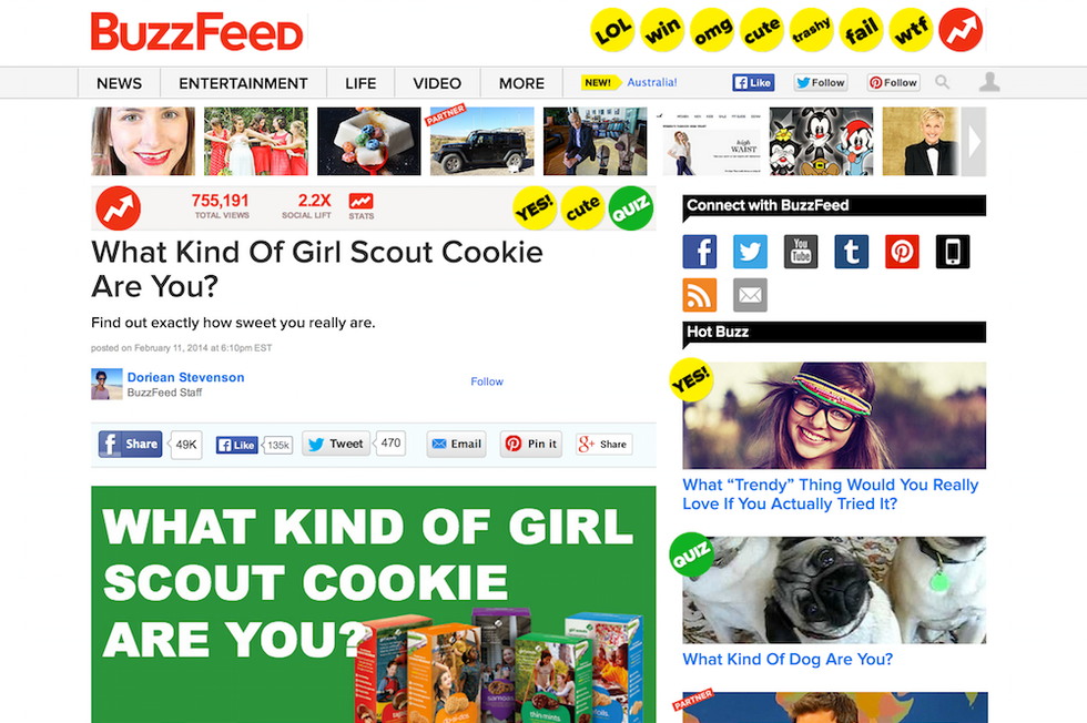 8 Entertaining Buzzfeed Quizzes