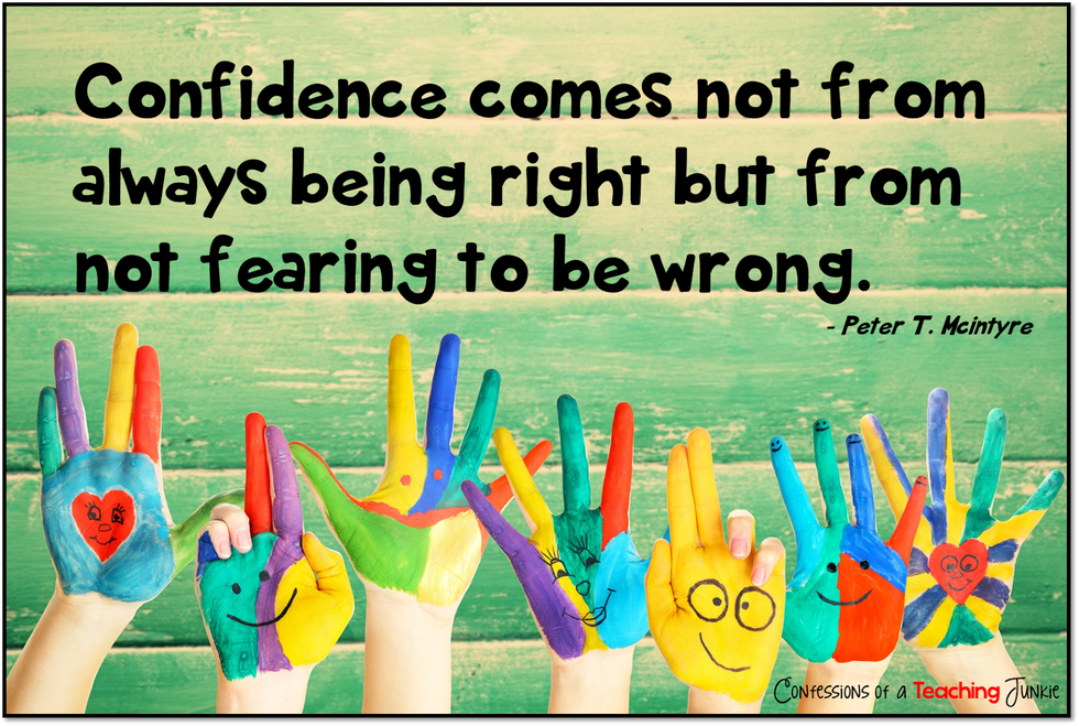 Confidence in the Classroom