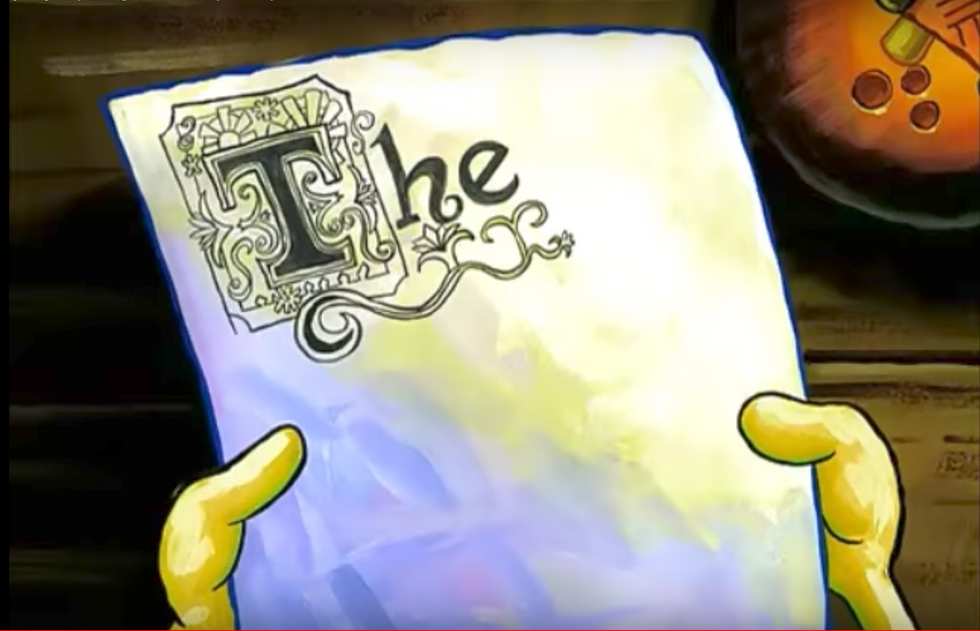 7 Ways To Avoid Studying For An Important Test, As Told By 'Spongebob'