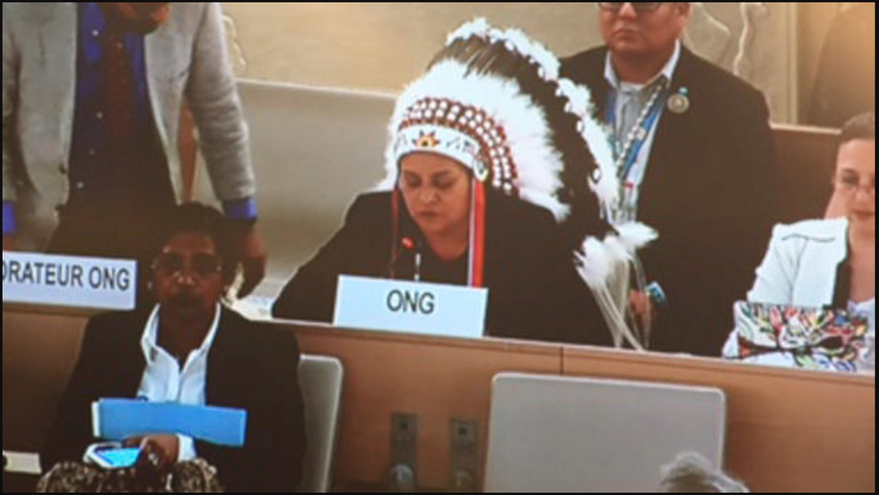 UN Tribal Representatives Address Human Trafficking Crisis in Indigenous Community