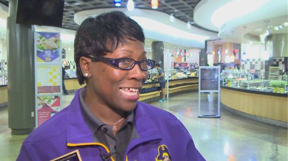 To ECU's Ms. B, Thank You, From The Girl Who Was Afraid Of The Dining Hall