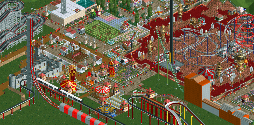 Why 'Roller Coaster Tycoon 2' Still Has Relevance Today
