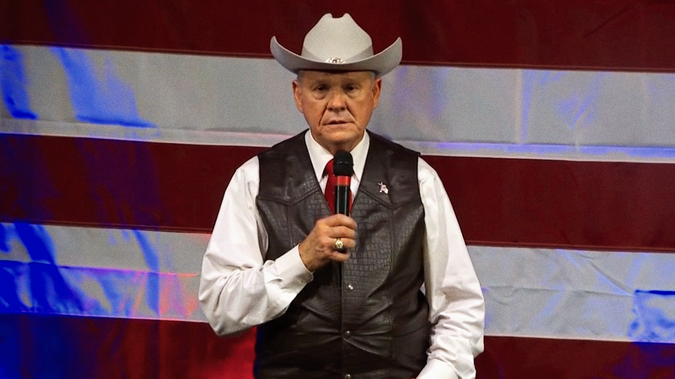 Roy Moore Can't Seem To Grasp The First Amendment