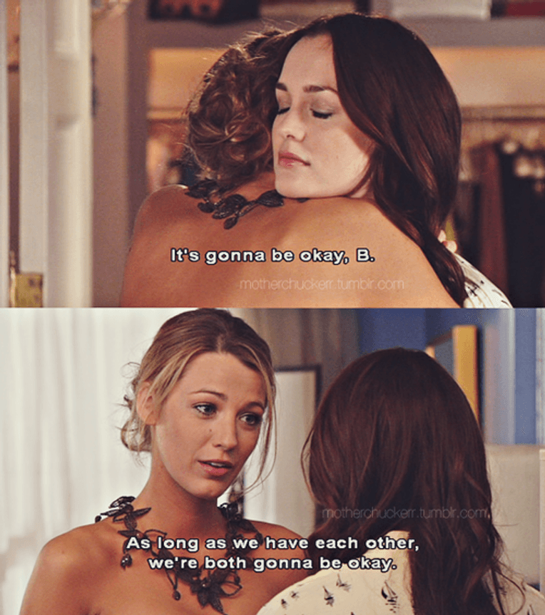 Gossip Girl Quotes Blair And Serena Friendship