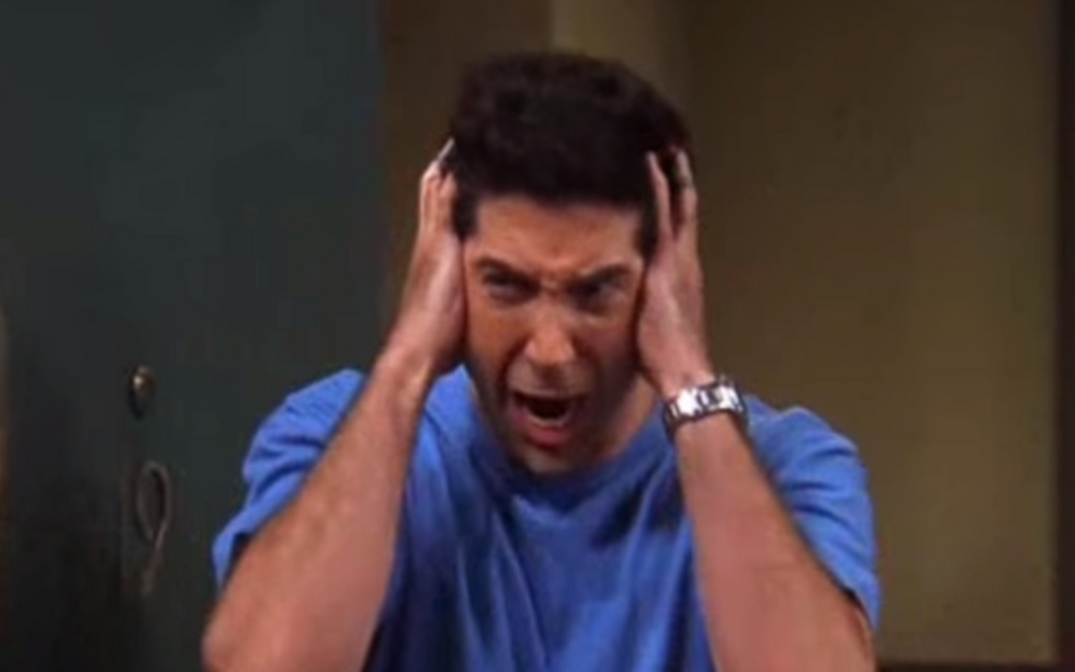 10 Times Ross Geller Summed Up Just How "Fine!" You Are During Finals Week