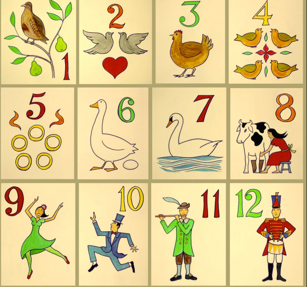 The 12 Days Of Christmas Written By College Students