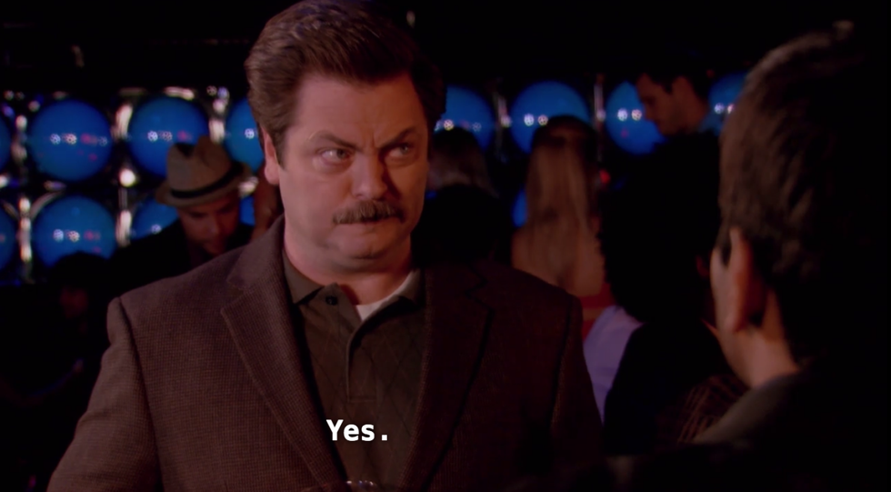 December In College As Told By 'Parks And Rec'