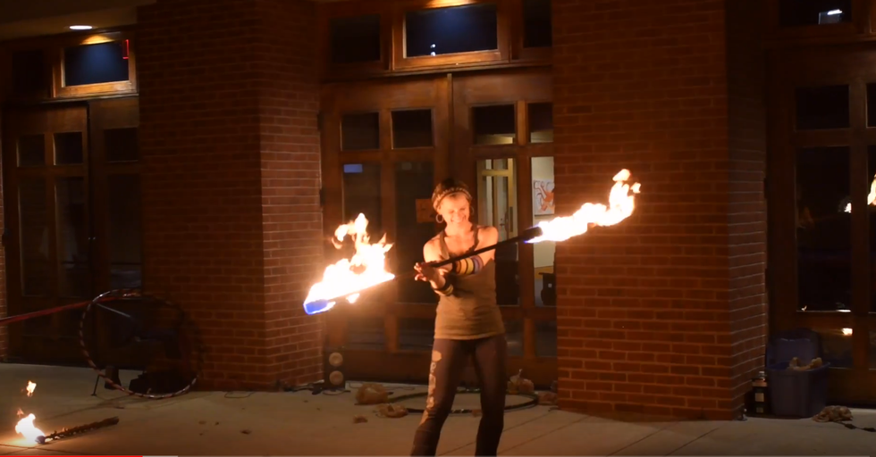 Burning Ring: The Special Art Of Fire Dancing