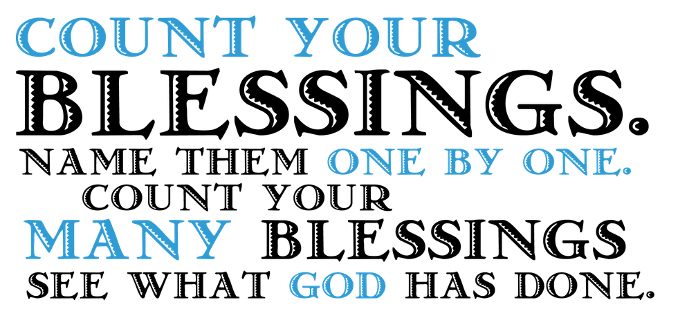Counting My Blessings