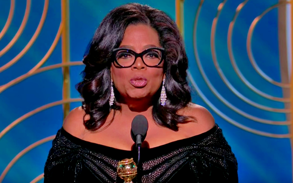 "President Oprah's" Powerful Speech Gives Rise To The Time's Up Movement