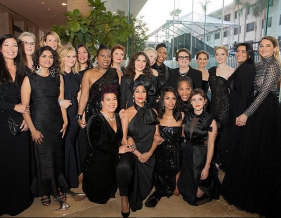 Time's Up On The Black Carpet