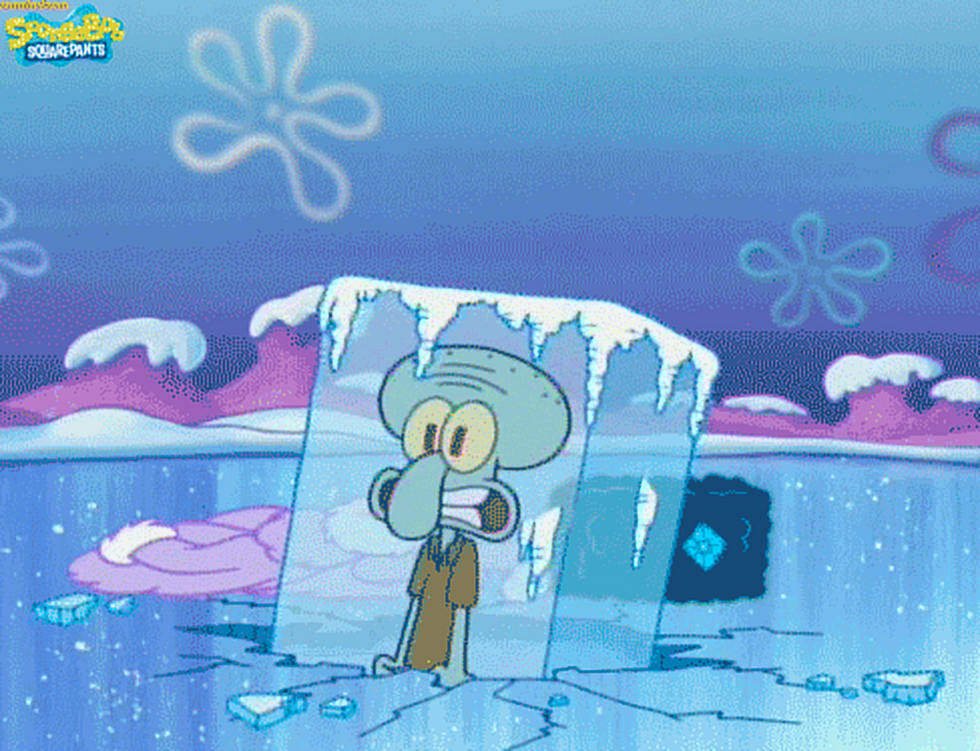 Snow Days At Radford As Told By Squidward