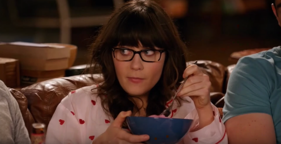 A Day In The Life Of A College Student Trying To Be Healthy, As Told By Jess From 'New Girl'