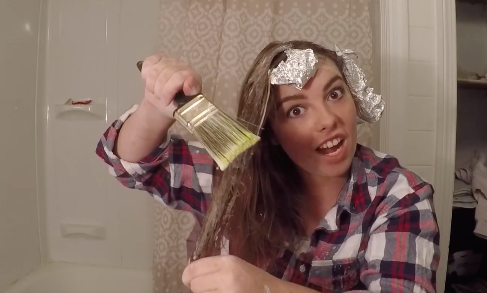 I Made My Own Hair Bleach And It Did Not Turn Out Like I Thought