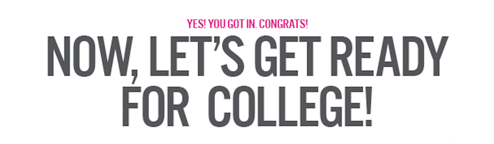 The Ultimate College Checklist