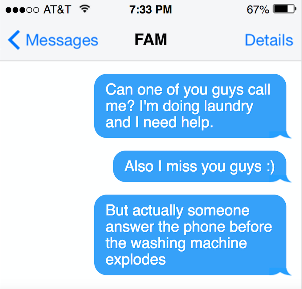 30 Questions I've Had To Ask My Parents Since I've Been In College