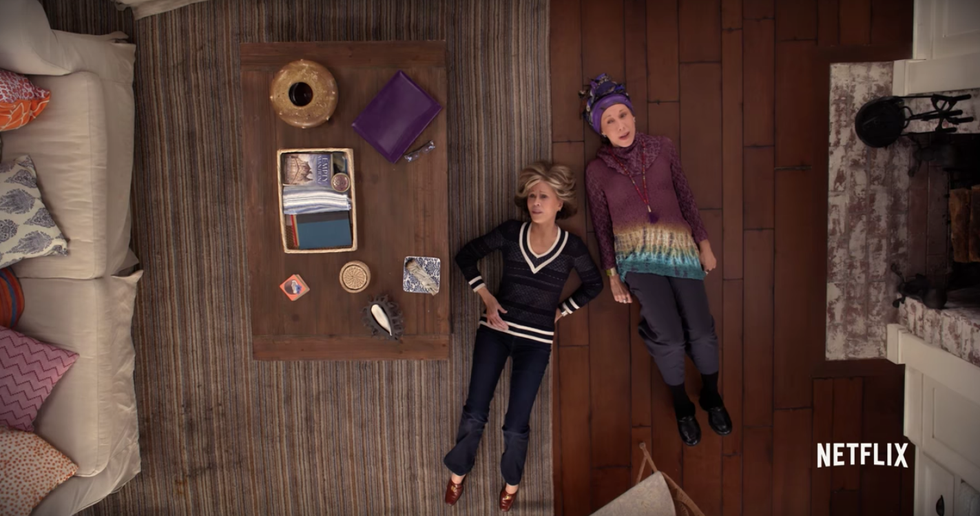 12 'Grace And Frankie' GIFS That Exemplify Life's Moments