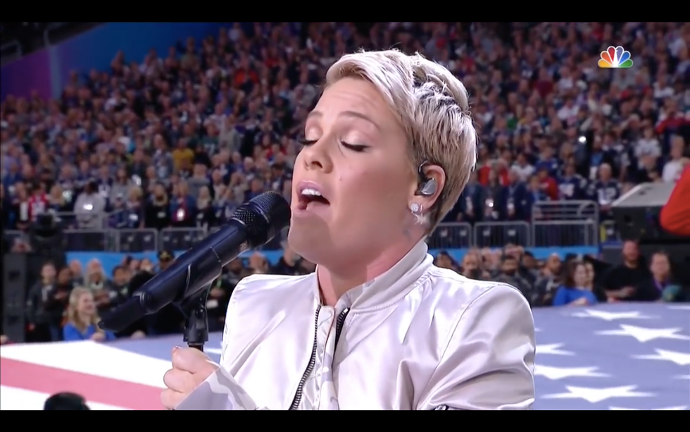 P!NK, You Were The Perfect Choice For The National Anthem