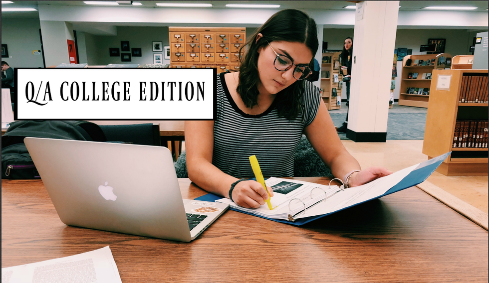 Hi I'm Sam: A Q/A College Edition