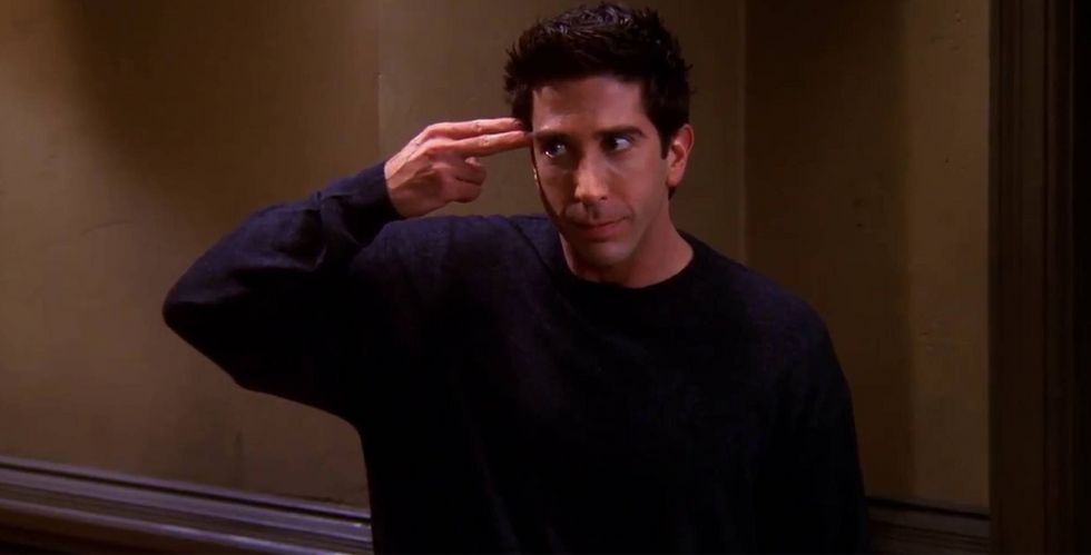 Ross Geller Sums Up The Spring Semester For College Students