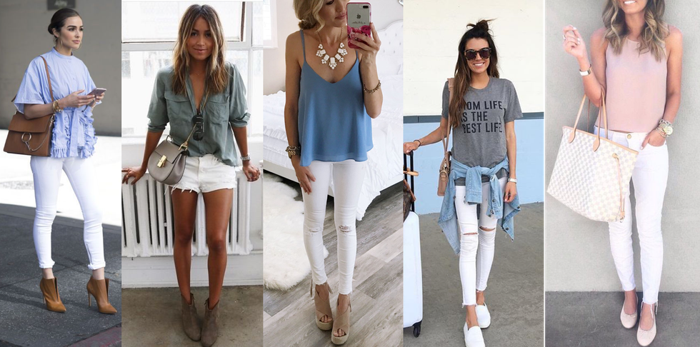 Tips, Tricks And Styles For Rocking Your White-Hot Denim