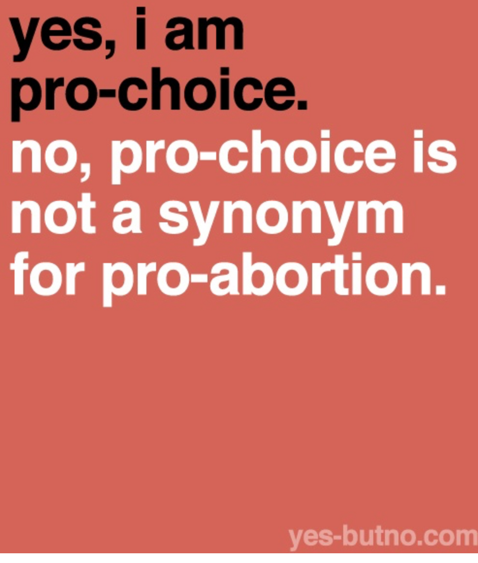 Let's Talk About Pro Choice