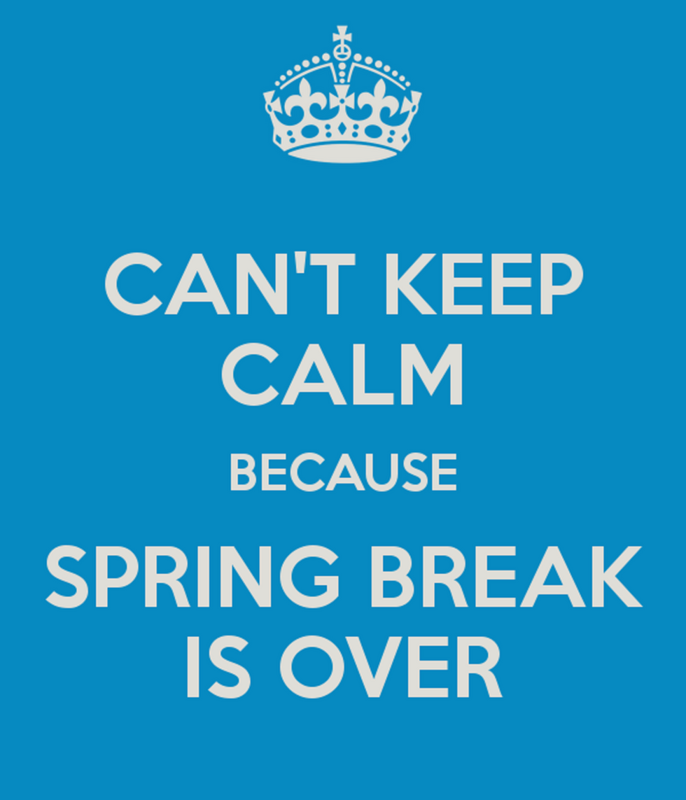 An Open Letter To College Students After Spring Break