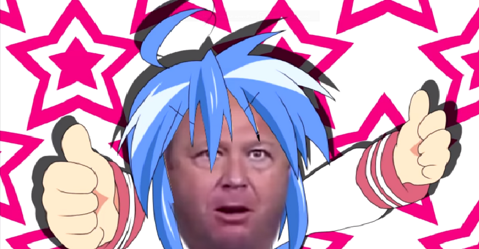 Alex Jones' Theories Are Actually Just The Plot Of Anime He Watches