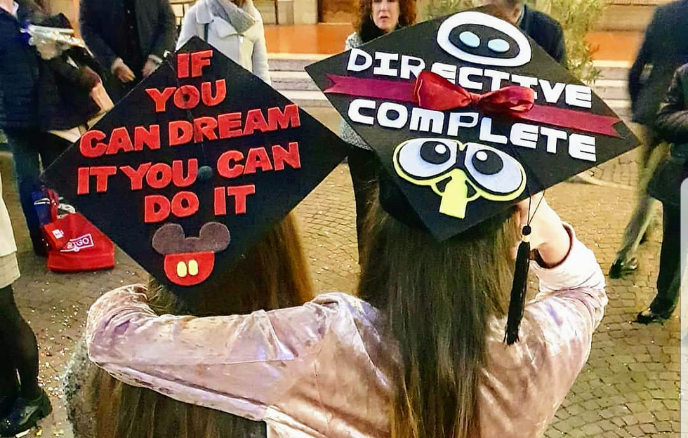 35 Graduation Cap Decorating Ideas For Disney Lovers