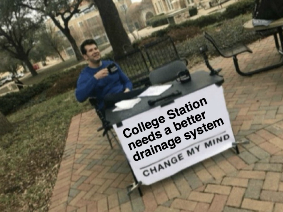 10 Types Of Students You'll Find At Texas A&M When It Floods