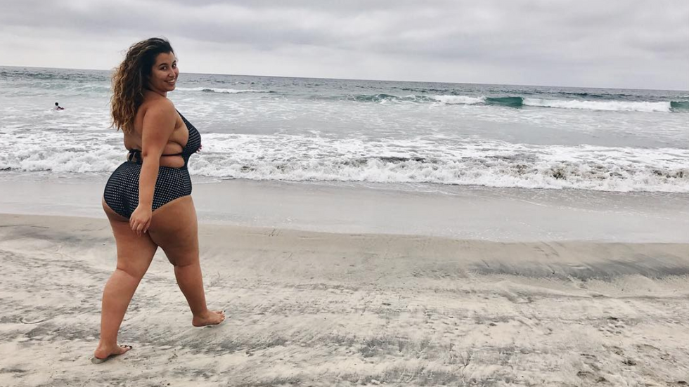 A Curvy Girl's 12 Stages Of Bathing Suit Shopping