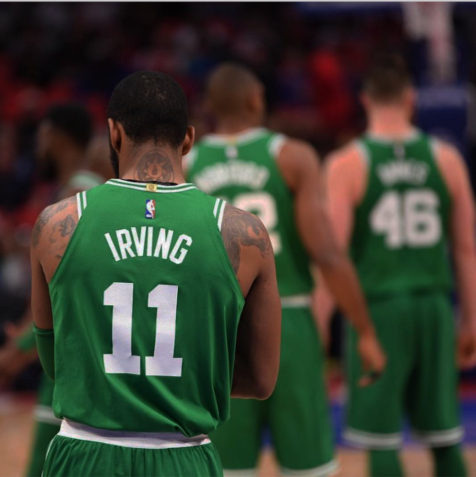 Kyrie Out For The Playoffs, Boston No Longer In Contention